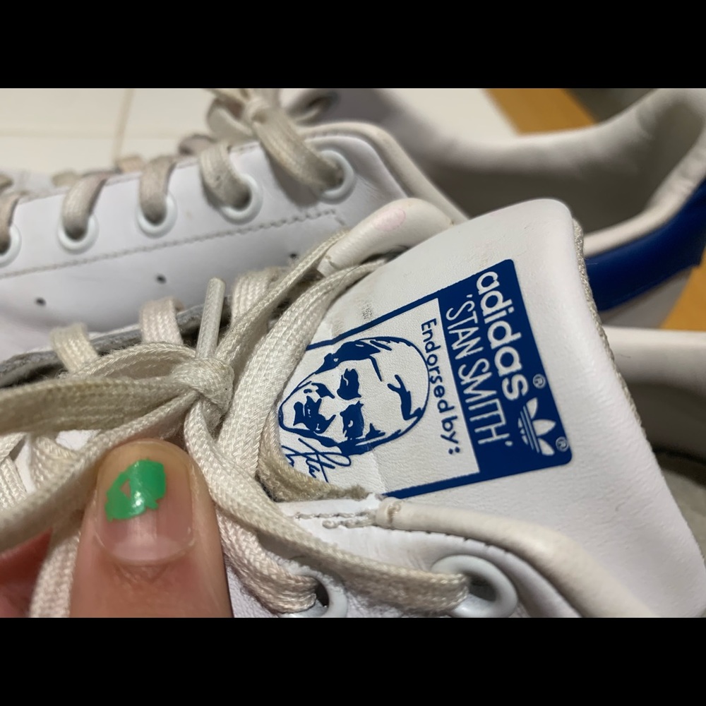 White Stan-Smiths Cloud White. Unisex